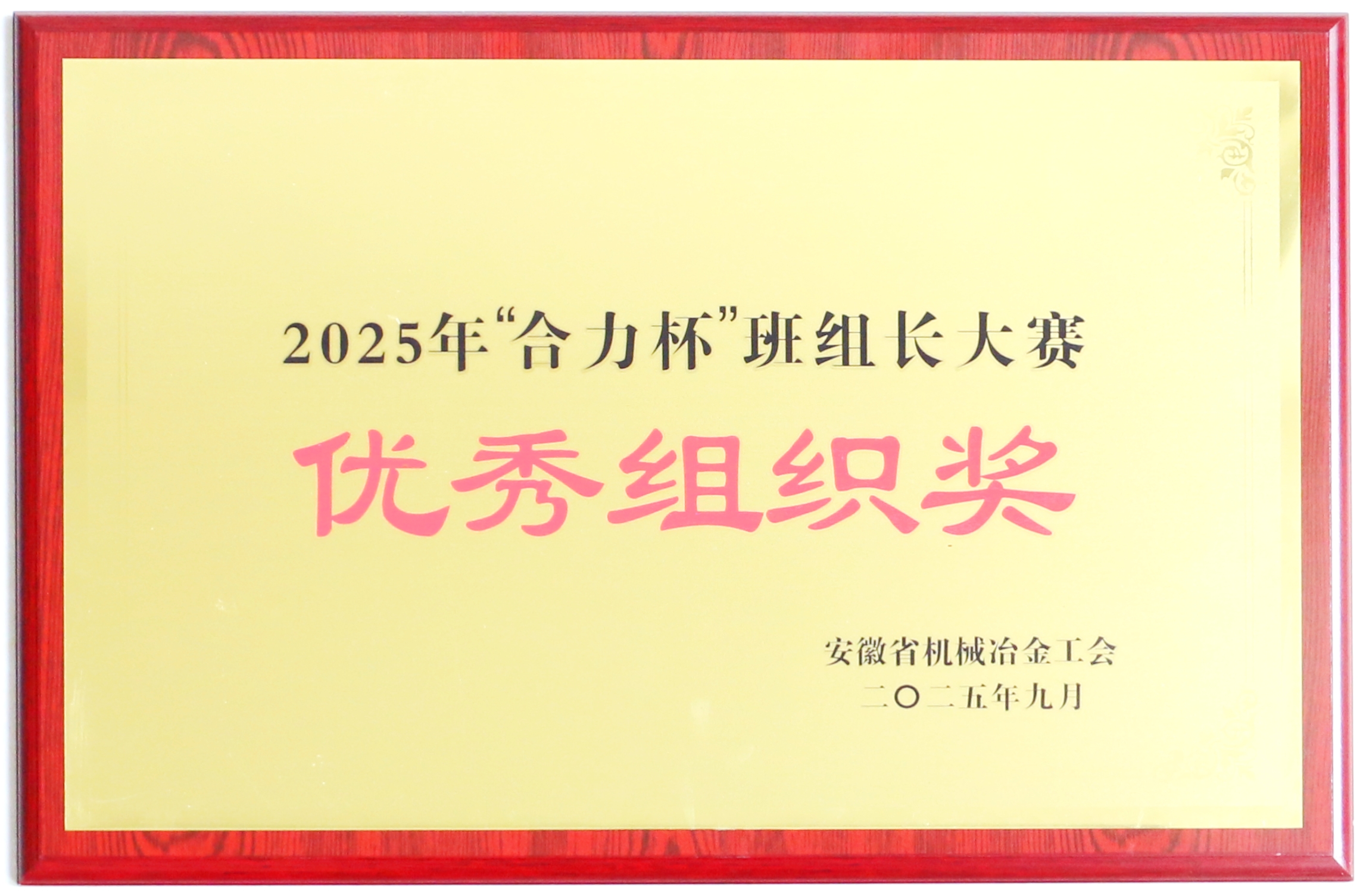 “尊龙杯”班组长大赛优秀组织奖.JPG